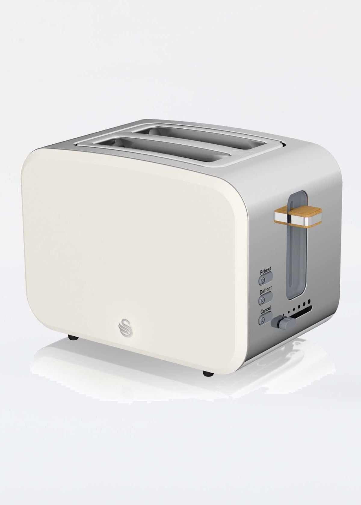 2-Slice Stainless Steel Toaster